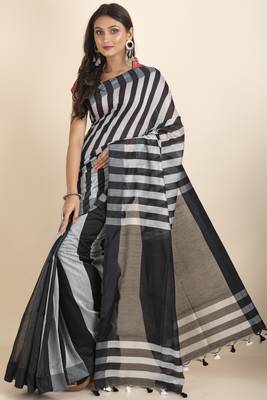 Geetika Handloom Cotton Silk Saree 3
