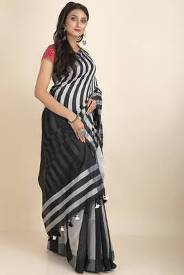 Geetika Handloom Cotton Silk Saree 4