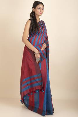Geetika Handloom Cotton Silk Saree 3