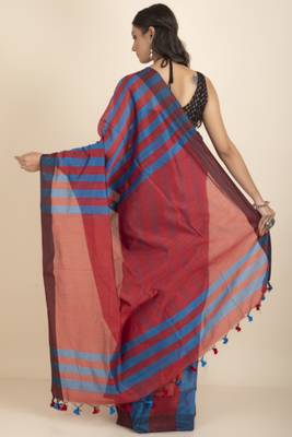 Geetika Handloom Cotton Silk Saree 4