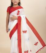 Aishwarya Kids Saree  Stitched Blouse And Petticoat
