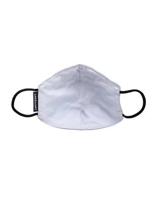 Anekaant   Ply Grey & Black Faux Silk Foliage Embellished Fabric Fashion Mask 5
