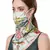 Anekaant   Ply Blue & Multi Modal Silk Floral Printed Fabric Fashion Mask