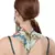 Anekaant   Ply Blue & Multi Modal Silk Floral Printed Fabric Fashion Mask
