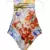 Anekaant   Ply Orange & Multi Modal Silk Floral Printed Fabric Fashion Mask