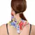 Anekaant   Ply Peach & Multi Modal Silk Floral Printed Fabric Fashion Mask