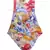 Anekaant   Ply Peach & Multi Modal Silk Floral Printed Fabric Fashion Mask