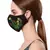 Anekaant   Ply Black & Multi Cotton Foliage Embroidered Fabric Fashion Mask