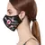 Anekaant   Ply Black & Multi Cotton Foliage Embroidered Fabric Fashion Mask