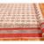8x8FeetSquare Hand Block Printed Area Rugs  Cotton Rug Flatwoven Bohomian  