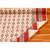8x8FeetSquare Hand Block Printed Area Rugs  Cotton Rug Flatwoven Bohomian  