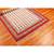 2.6x10RunnerFeet Hand Block Printed Area Rugs  Cotton Rug Flatwoven Bohomian  