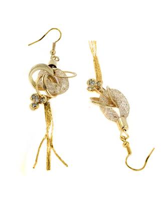 Dainty Rose Gold American Diamond Cz Dangling Earring For Women 3