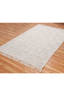 8x8-Feet-Square  Cotton  Hand Block Printed Carpet  Office Hall Art Decor Carpet  Boho s Area Rugs