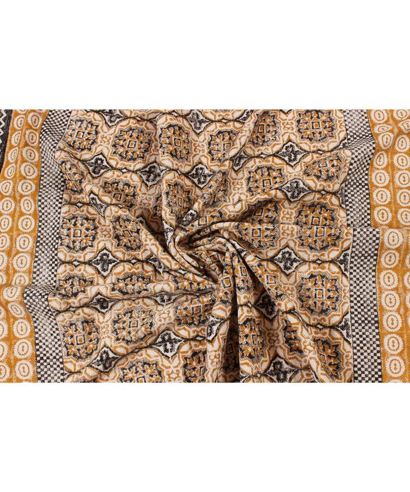 5x7-Feet Hand Block Printed Area Rugs  Cotton Dhurrie Flatwoven Boho Kilim Indoor Patio Decorative Carpet