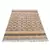 12x12-Feet-Square Hand Block Printed Area Rugs  Cotton   Boho   Patio Decorative Carpet