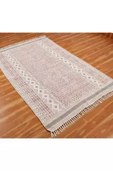4x12-Runner-Feet Hand Made Area Rugs  Cotton Dhurrie  Home/Office Decorative Carpet Flatwoven Boho 