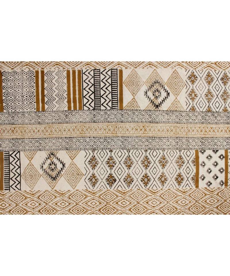 2.6 x8-Runner-Feet  Cotton  Hand Block Printed  Rugs  Bed Room Decorative Carpet Boho s  Throw Rug