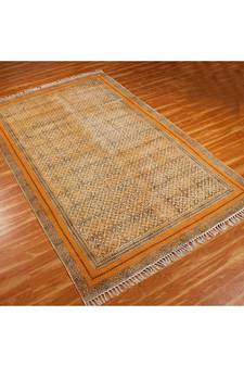 12x18-Feet Indian Hand Block Printed Cotton   Boho  Area Rugs Black   Stair Art Deocor Carpet Throw Rug