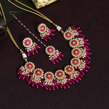 Pink necklace-sets 1