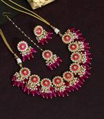 Pink necklace-sets