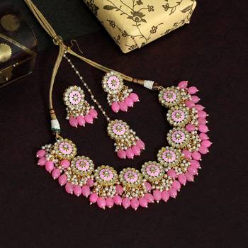 Pink necklace-sets 1