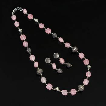 Pink necklace-sets 1