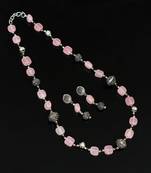 Pink necklace-sets