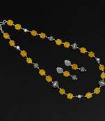 Yellow necklace-sets