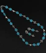 Blue necklace-sets