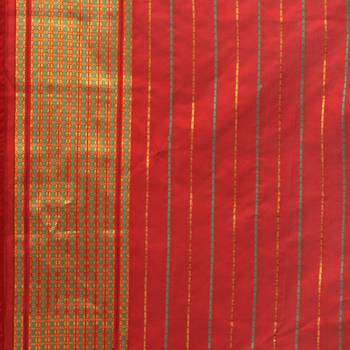 Indian Traditional Beautiful Red Assamese Mekhela Chador  6