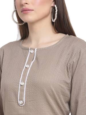 Grey printed cotton ethnic-kurtis 3