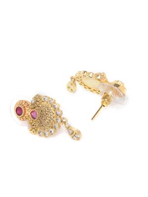 Gold cubic zirconia mangalsutra 3