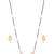 Gold cubic zirconia mangalsutra
