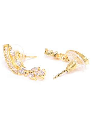 Gold cubic zirconia mangalsutra 4