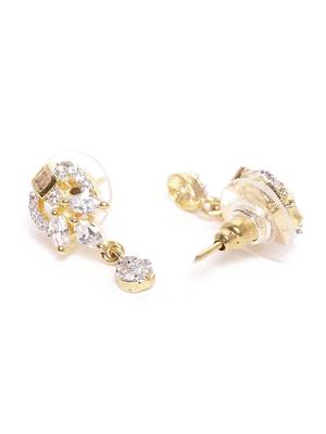 Gold cubic zirconia mangalsutra 4