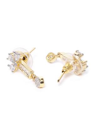 Gold cubic zirconia mangalsutra 3