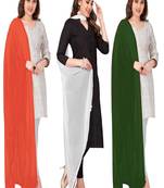 Cotton Tri Color Chunnis & Dupattas Dupatta Tiranga flag dupatta