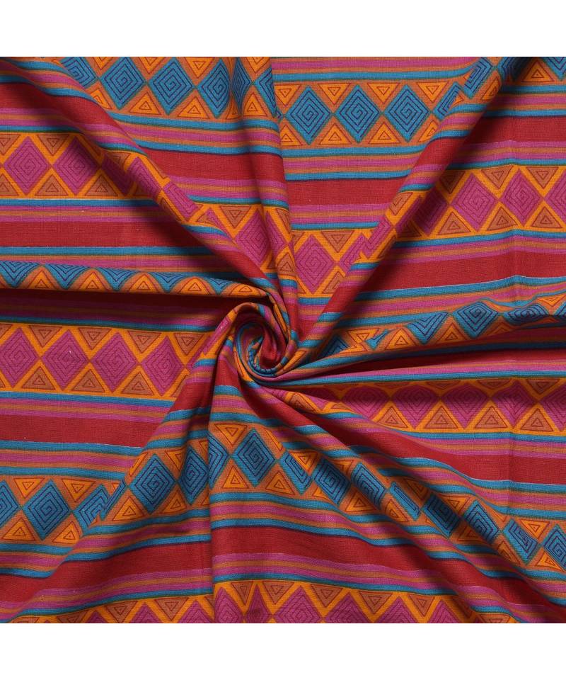 Yellow Color Pure Cotton Single size Bedsheet With  Pillow Cover Single zig zag Yellow