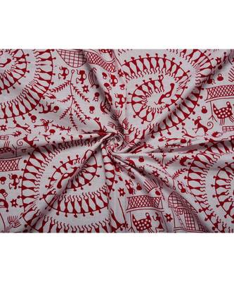 Pink Color Pure Cotton Single size Bedsheet With  Pillow Cover Single Aadimanav Pink 6