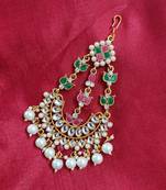 LALSO Unique Collection Big Size Bridal Jhoomar Passa Maangtika  - LPSA_04