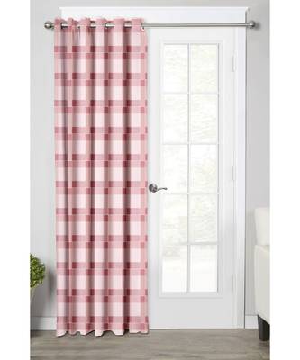 Pink Polyester Digtal Printed Curtain 1