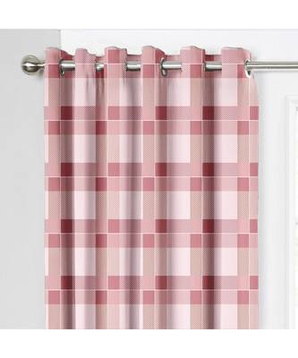Pink Polyester Digtal Printed Curtain 3