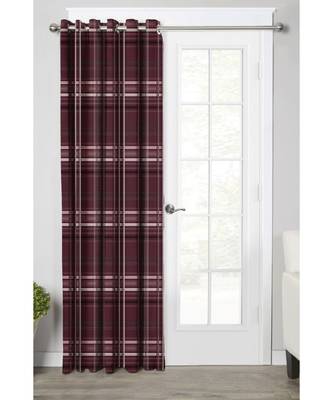 Brown Polyester Digtal Printed Curtain 1