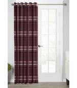 Brown Polyester Digtal Printed Curtain