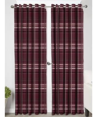Brown Polyester Digtal Printed Curtain 2