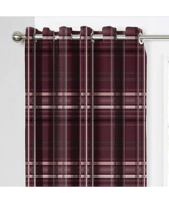 Brown Polyester Digtal Printed Curtain 3