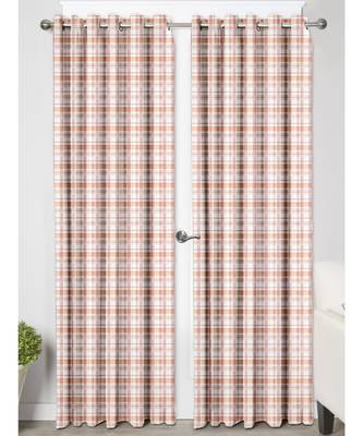 Beige Polyester Digtal Printed Curtain 2