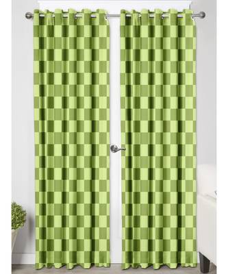 Green Polyester Digtal Printed Curtain 2