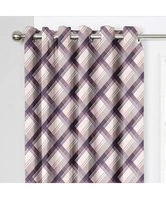 Light Brown Polyester Digtal Printed Curtain 3